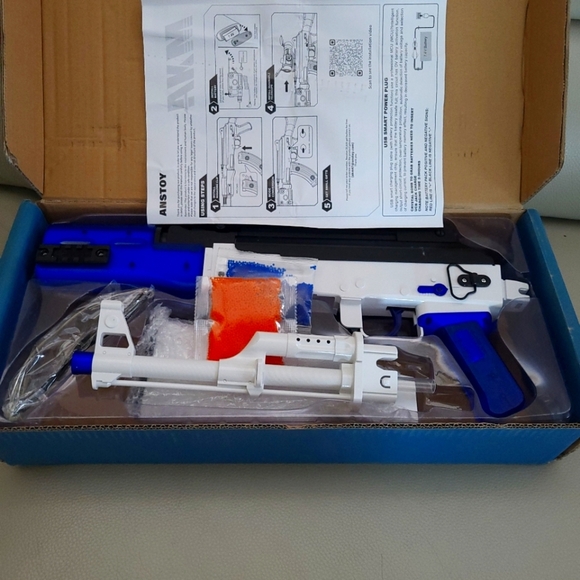 Anstoy Blaster AKM-47 in blue new - Picture 1 of 2